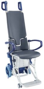 Montascale a ruote con seggiolino